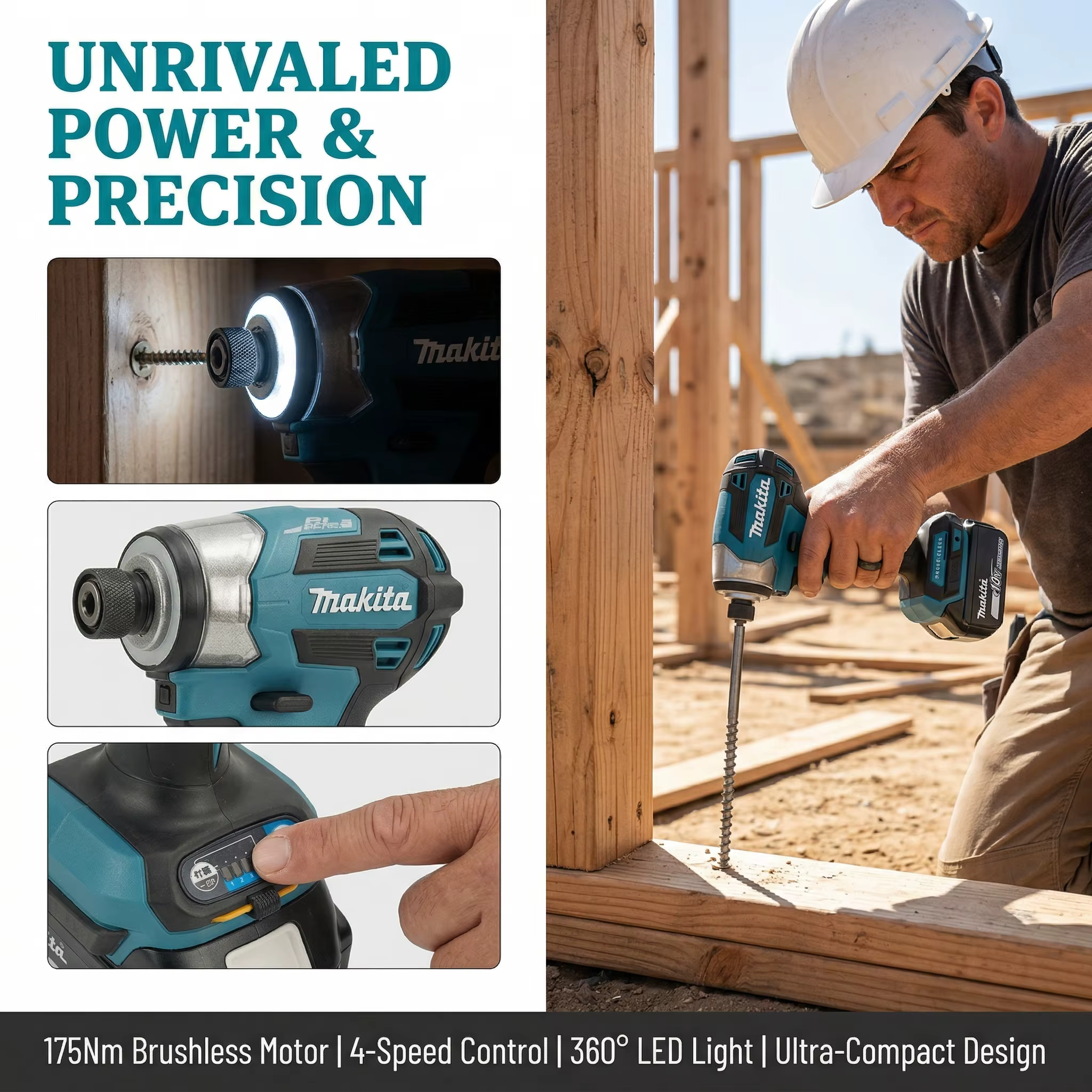 Perceuse à percussion sans fil Makita DTD173