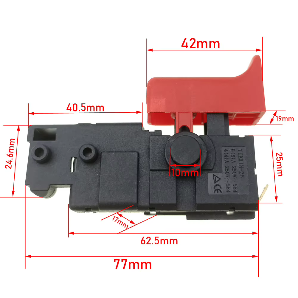 Pour Bosch perceuse électrique interrupteur GBM13RE GBM 340 350 20 24 26 contrôle régulateur de vitesse outil