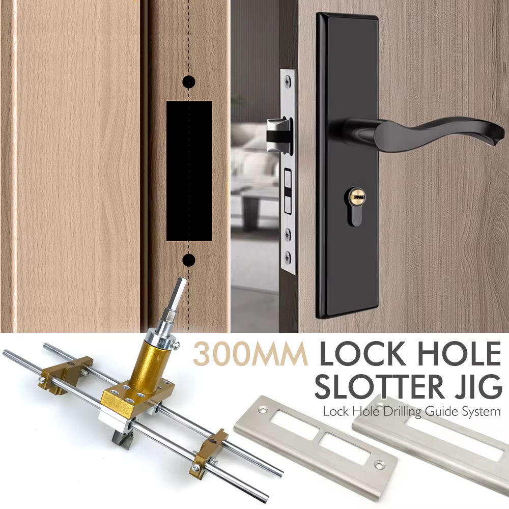 Kit d'ouverture de trou de serrure de porte - Installation