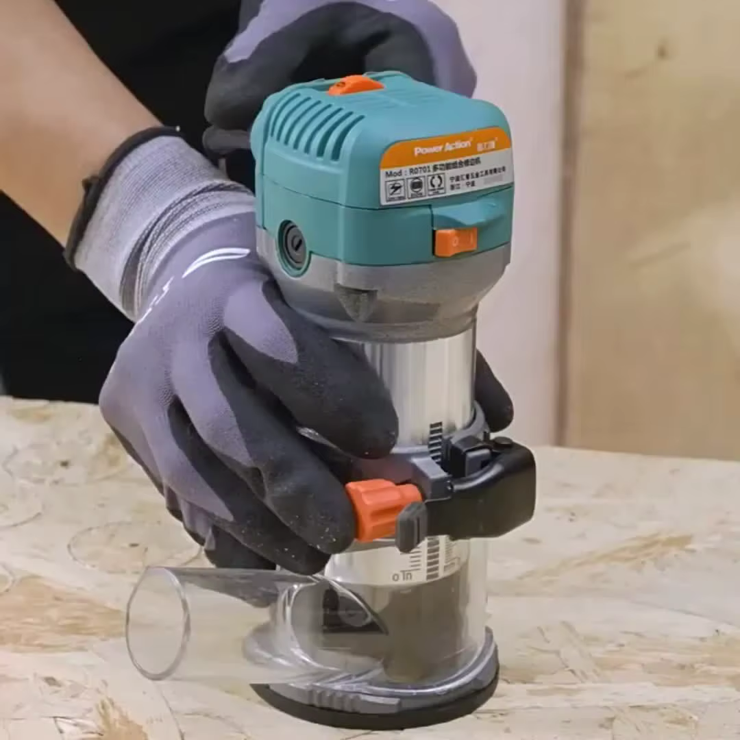Base de défonceuse HUHAO 65 mm pour le travail du bois
