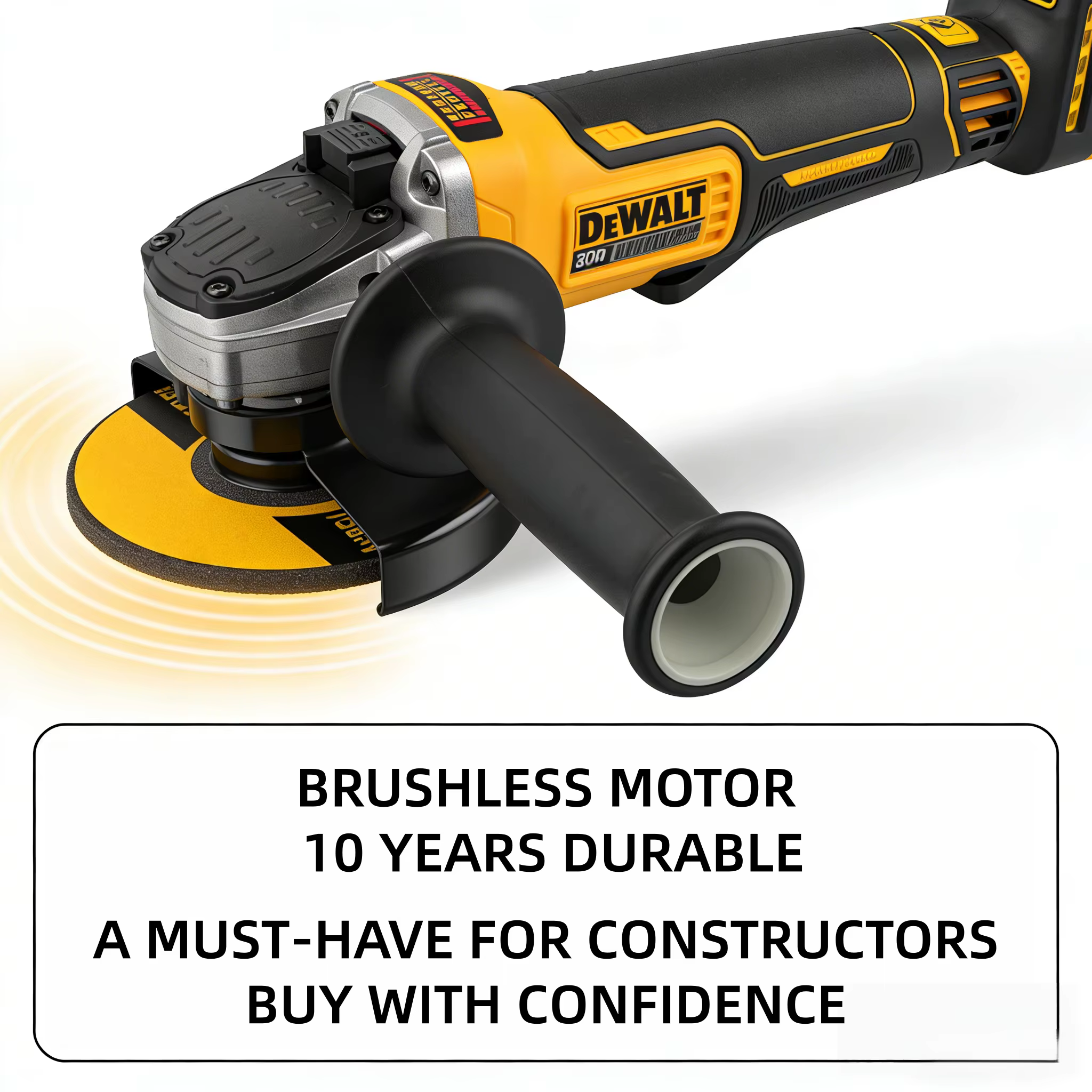 Dewalt DCG406 125MM/100MM Meuleuse d'angle sans fil sans balais 9000RPM