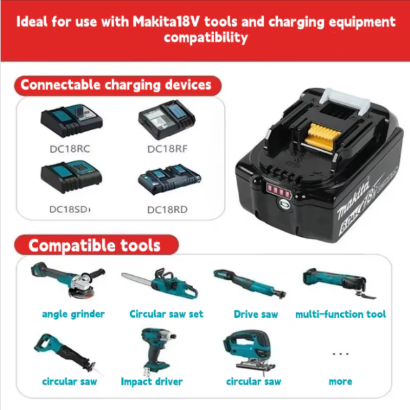 Batterie d'outil originale Makita18V