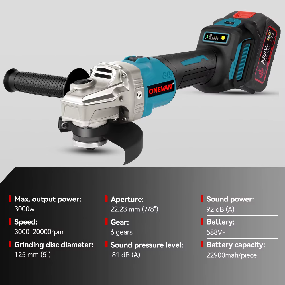 Makita – meuleuse d'angle électrique sans balais