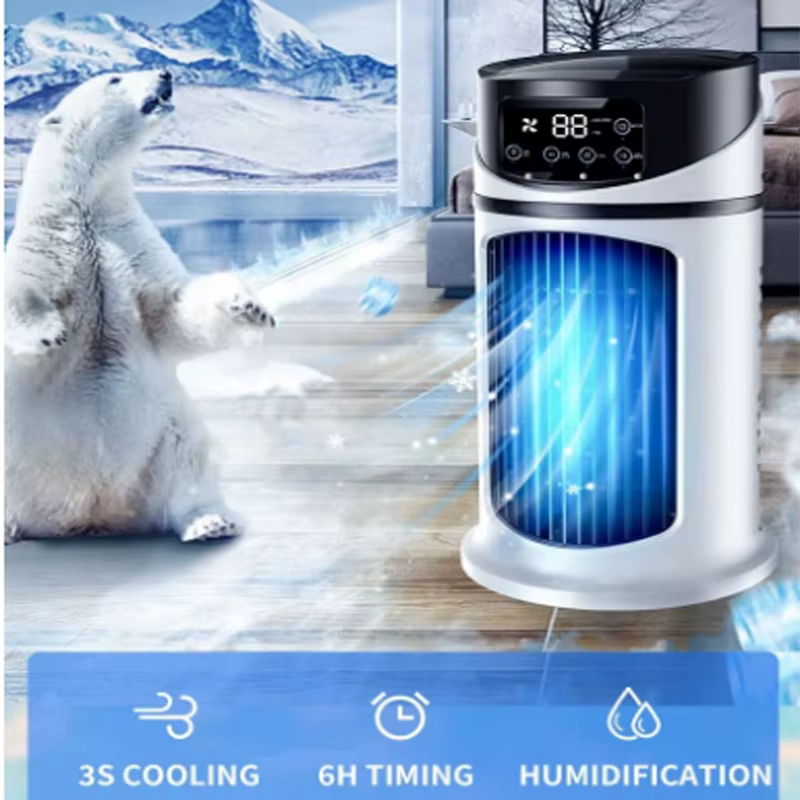 Ventilateur Portable Climatiseur Multifonctionnel Rafraîchisseur d'Air à Vendre – Offre Spéciale
