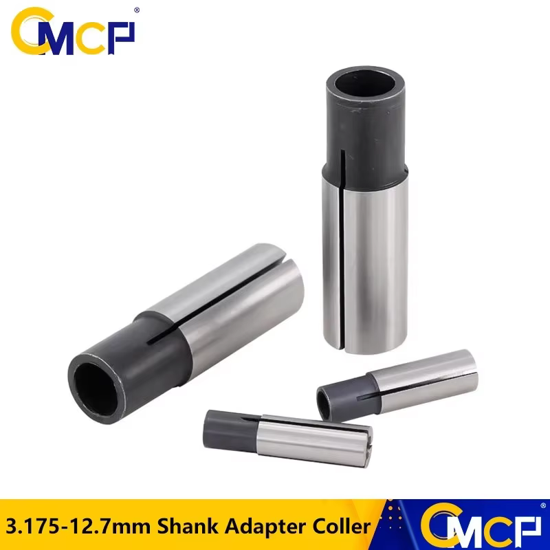 CMCP 1 pièce Adaptateur de pince de serrage pour outil de routeur CNC 3.175mm 4mm 6mm 6.35mm 12.7mm