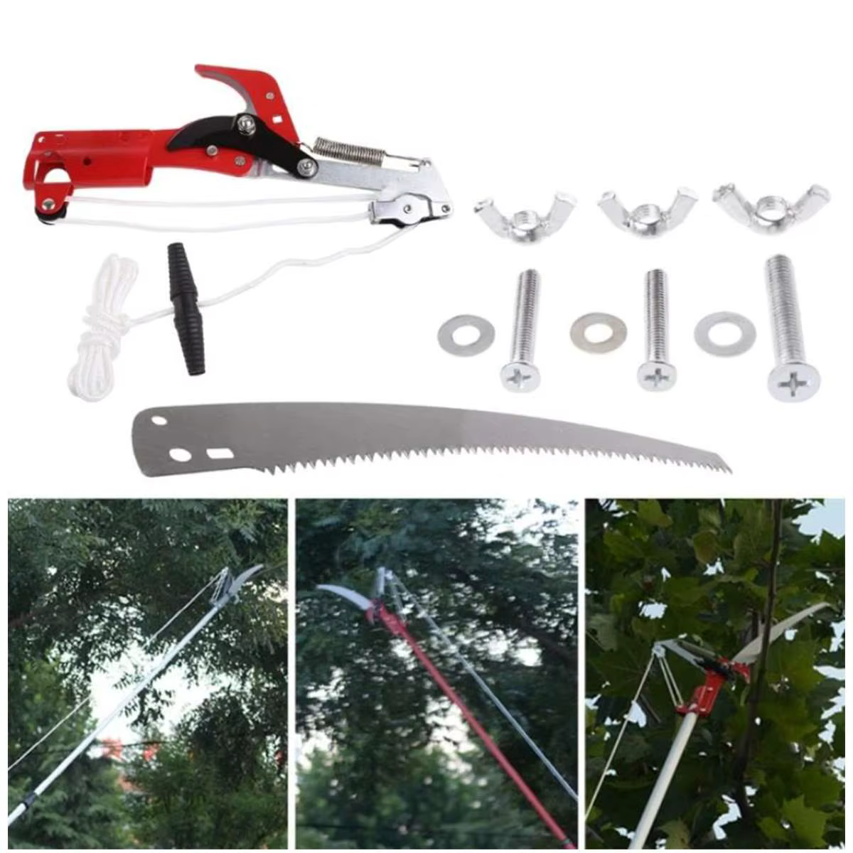 Ciseaux extensibles de branche d'éplucheur d'extension de haute altitude