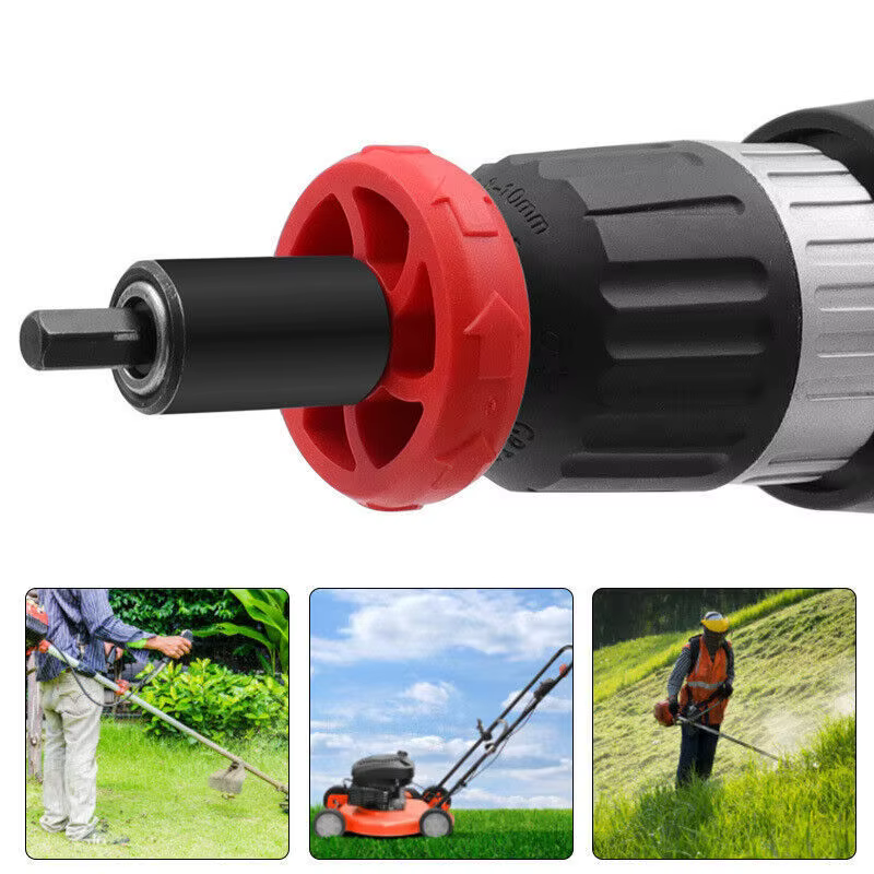 Adaptateur de démarreur de moteur de foret de démarrage électrique d'acier d'alliage pour des accessoires de tondeuse à