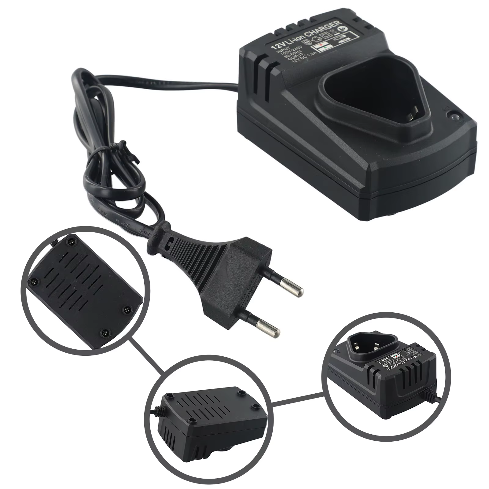 Chargeur universel pour perceuse électrique 12V