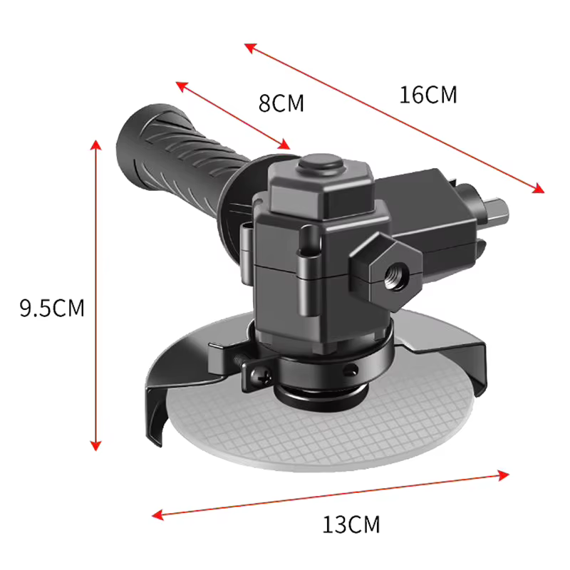Ensemble de têtes de conversion pour meuleuse d'angle