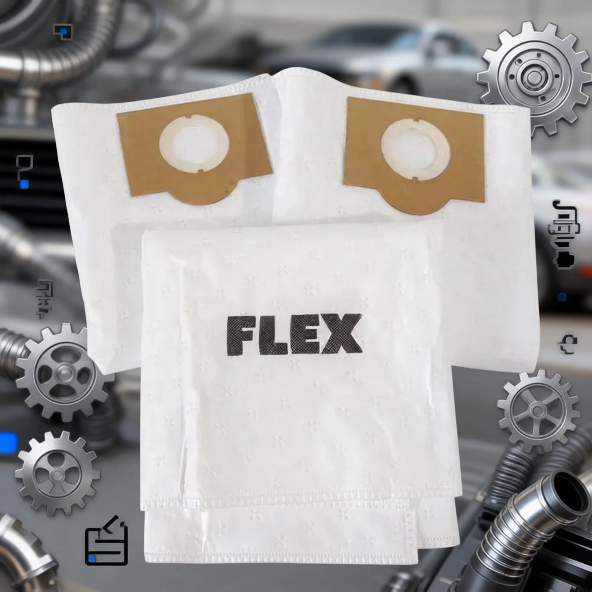 Sac de collecte de poussière pour ponceuse électrique FLEX