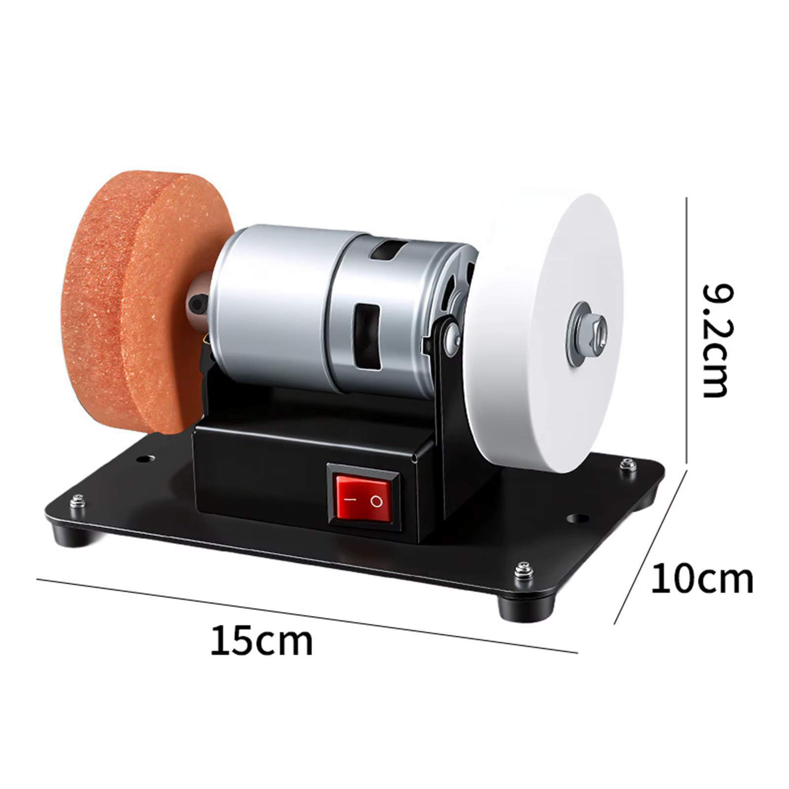 Mini-meuleuse de table durable en métal