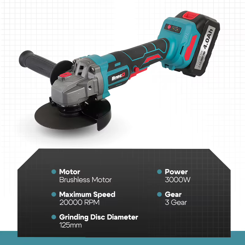 Makita – meuleuse d'angle sans balais