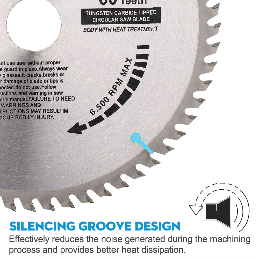XCAN Circulaire Lame de Scie Diamètre 210mm Dents 24T 48T 60T 80T Bois Disque De Coupe Carbure Pointe TCT