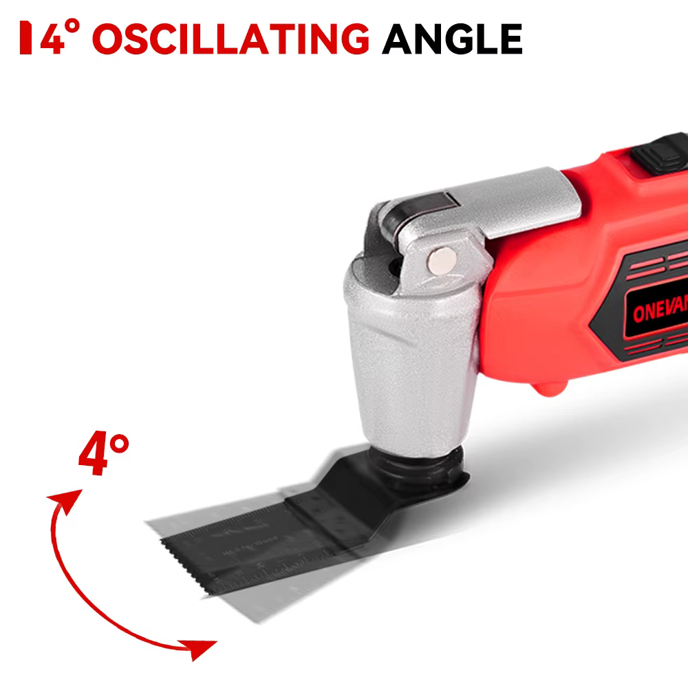 ONEVAN 20000OPM outil multifonction oscillant électrique coupe tondeuse scie pelle