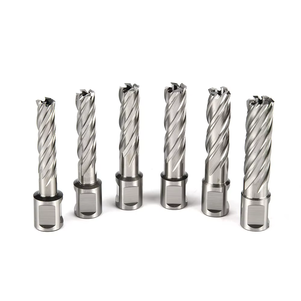 Forets à trous durables de 25 mm en acier inoxydable avec queue Weldon