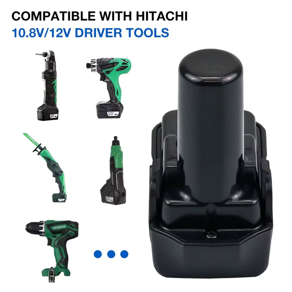 Batterie Rechargeable pour Hitachi 10.8V / 12V 3000mAh 4000mAh