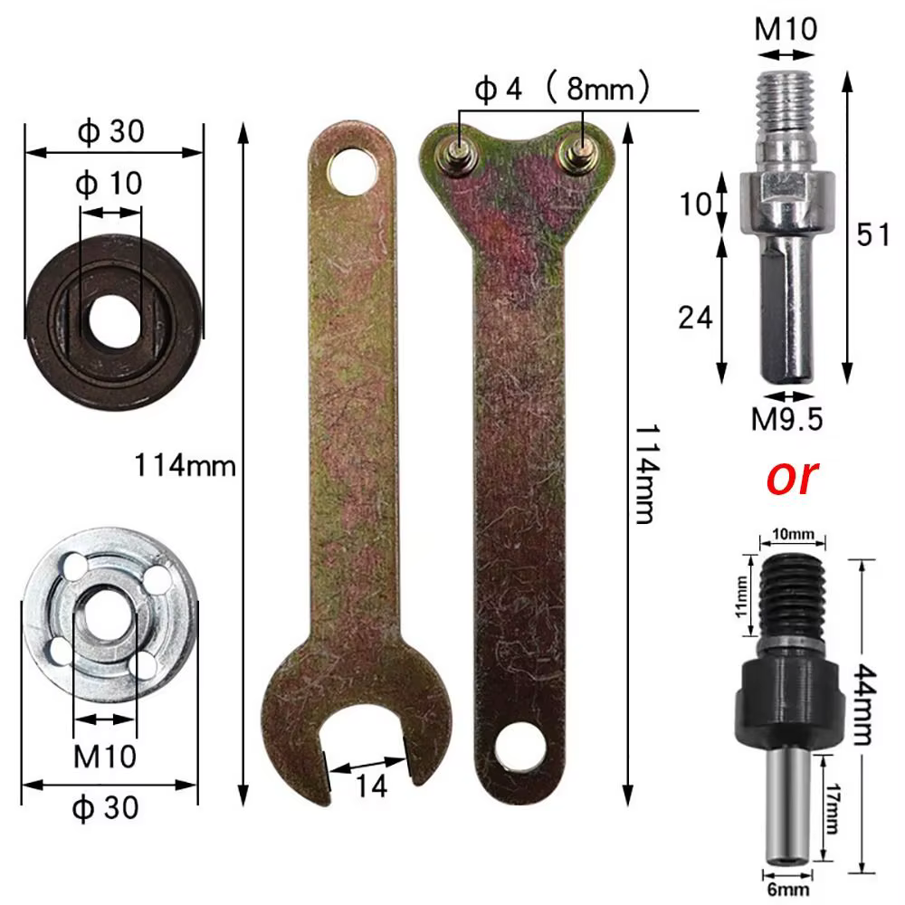 Ensemble de meuleuse d'angle de conversion de perceuse électrique