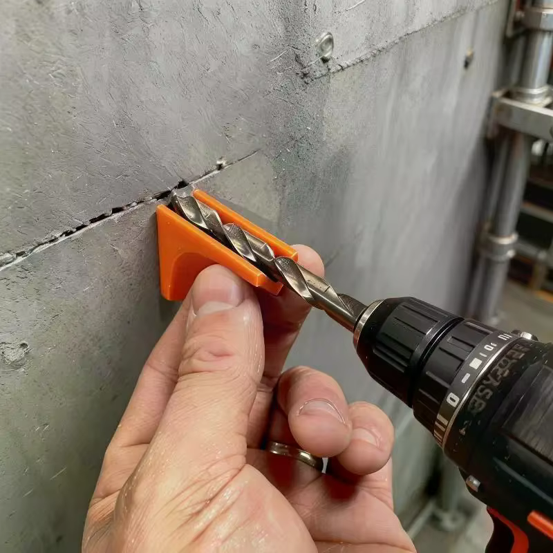 Guide d'angle de perçage en PLA durable