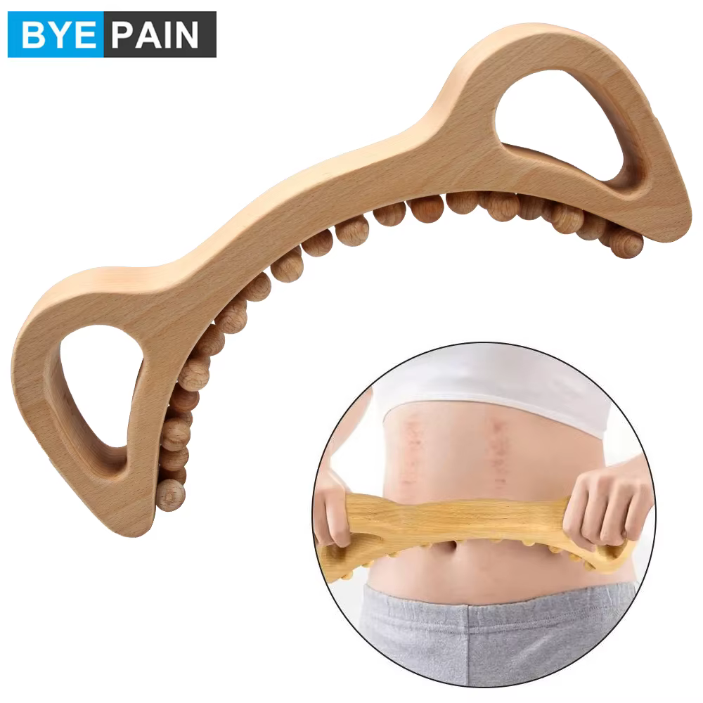 Outils de Massage thérapeutique en bois, masseur de Cellulite, brosse mince pour le corps, Kit Maderoterapia Colombiana pour le Drainage lymphatique, Anti-Cellulite
