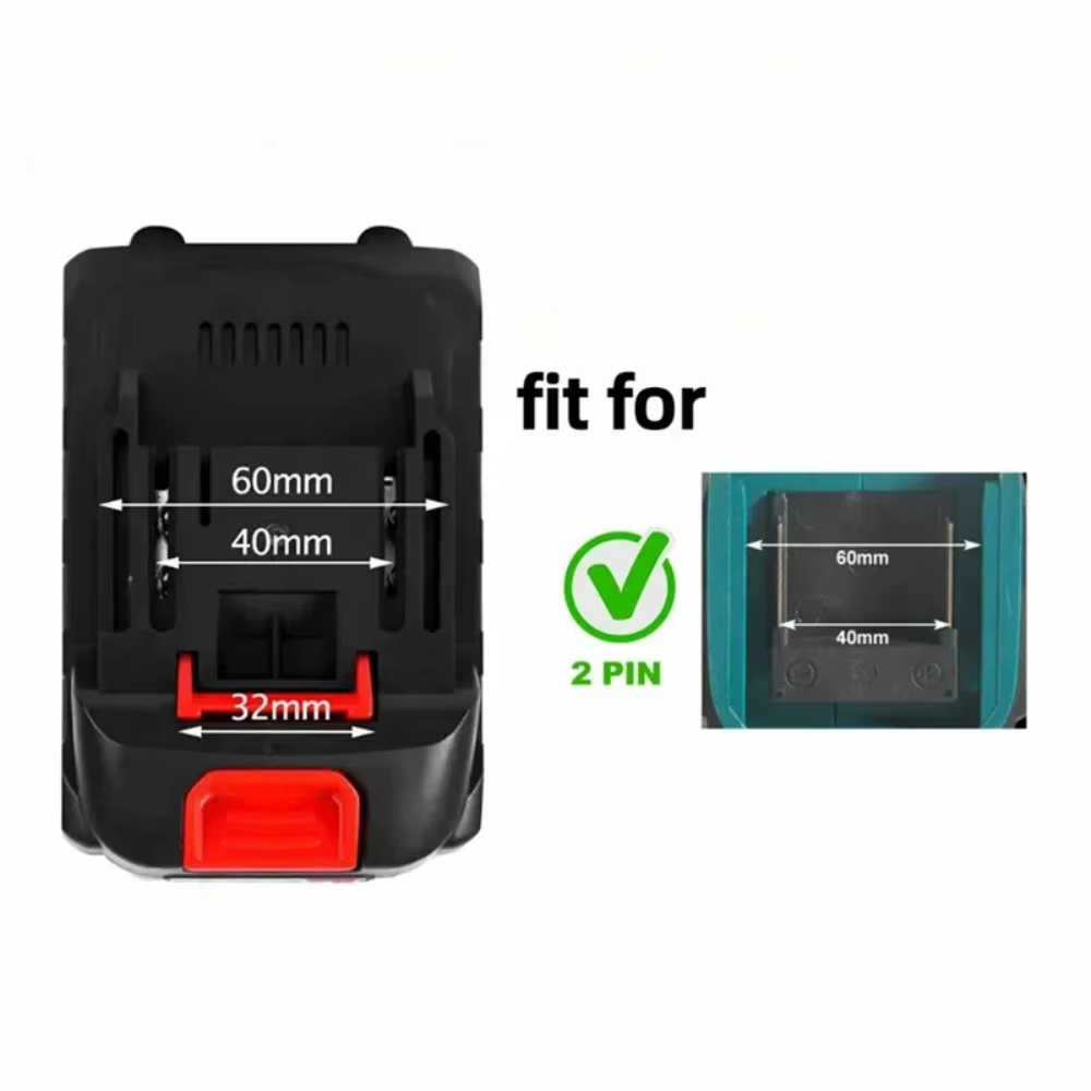 Batterie Li-ion 18V 7500mAh pour outils électriques sans fil