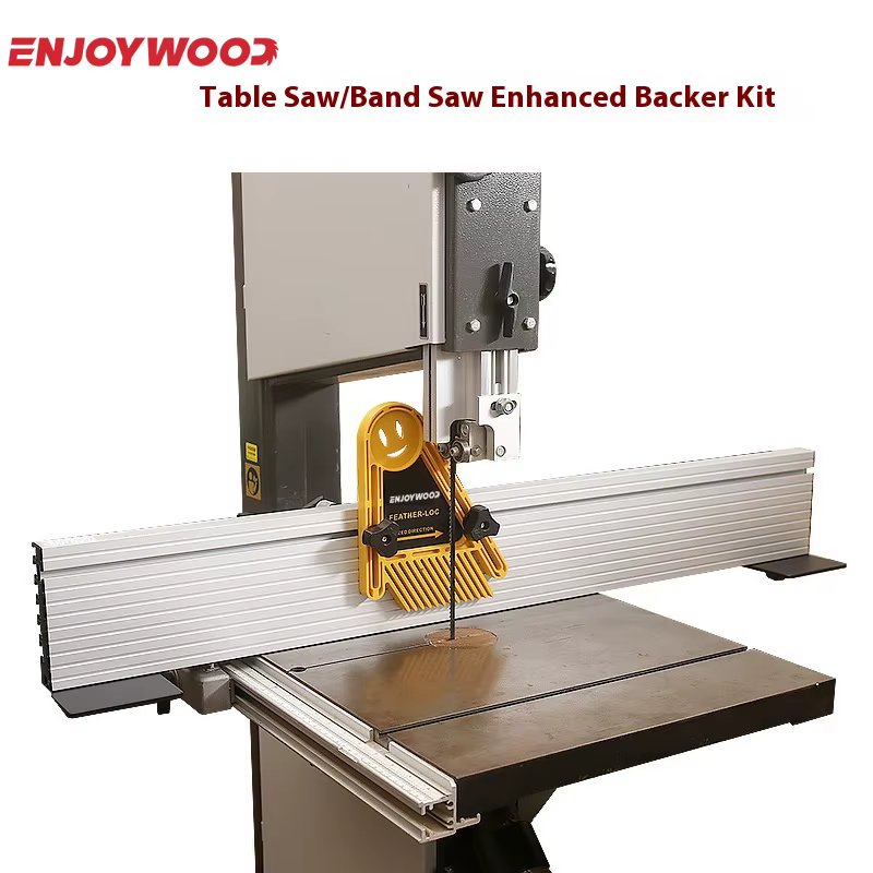 ENChain-Système de clôture de scie de table en alliage d'aluminium YWOOD