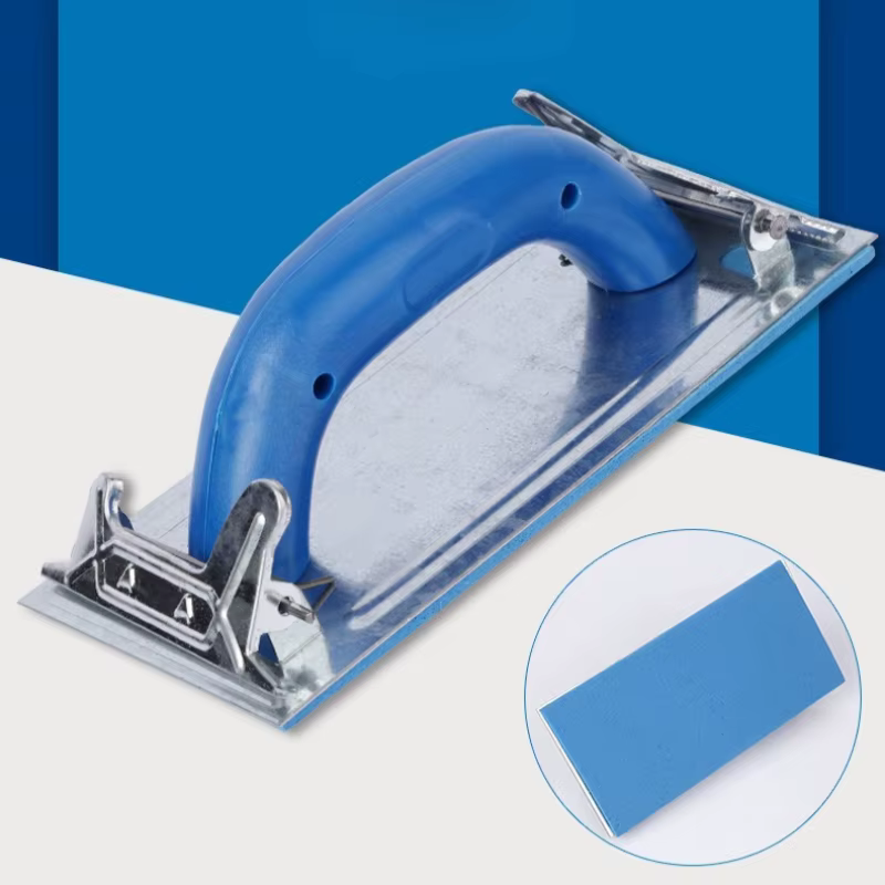 Support de papier abrasif avec poignée ergonomique