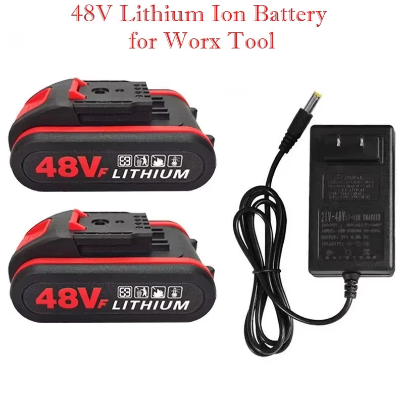 Batterie Worx Rechargeable au Lithium-Ion 48V