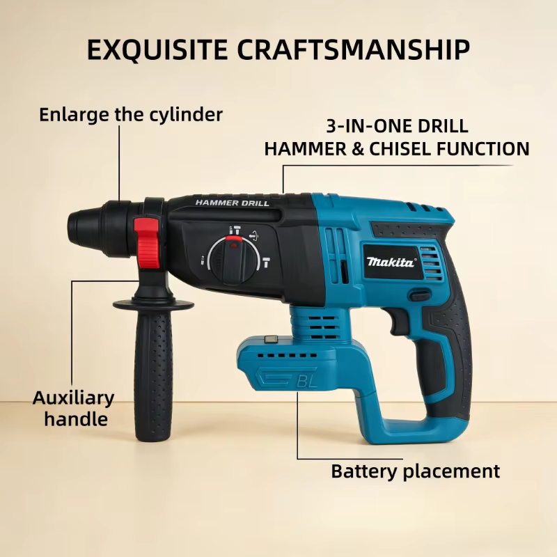 Marteau perforateur sans fil Makita 26 mm