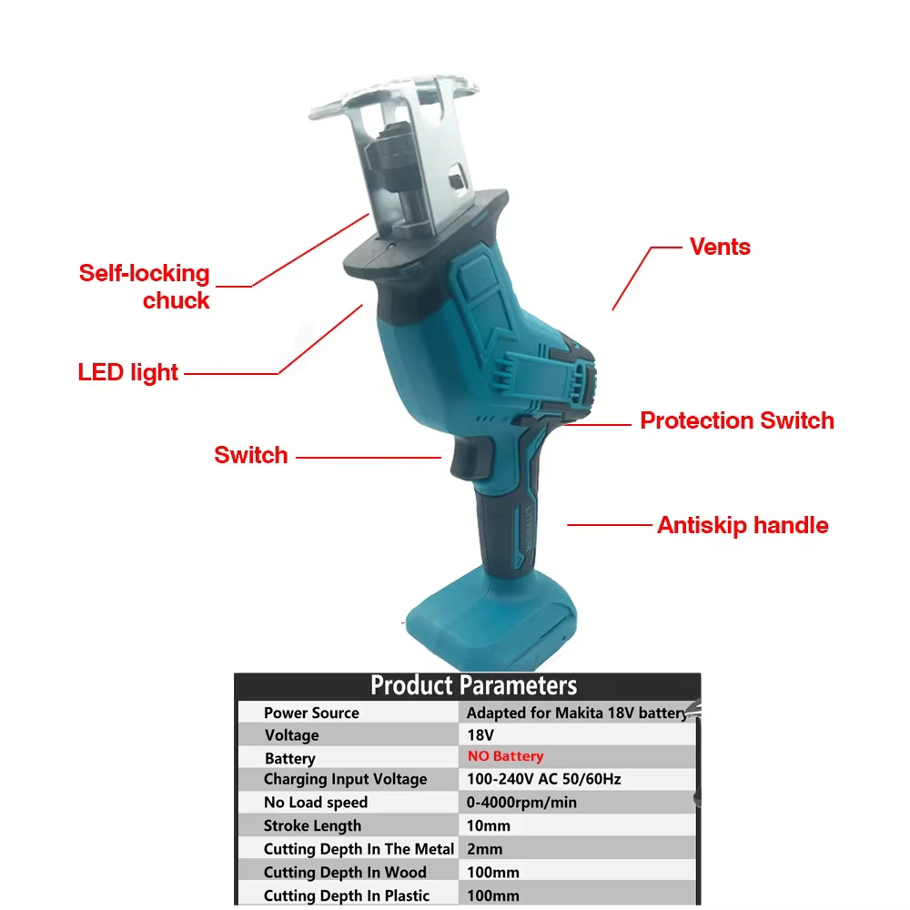 Makita – scie alternative électrique