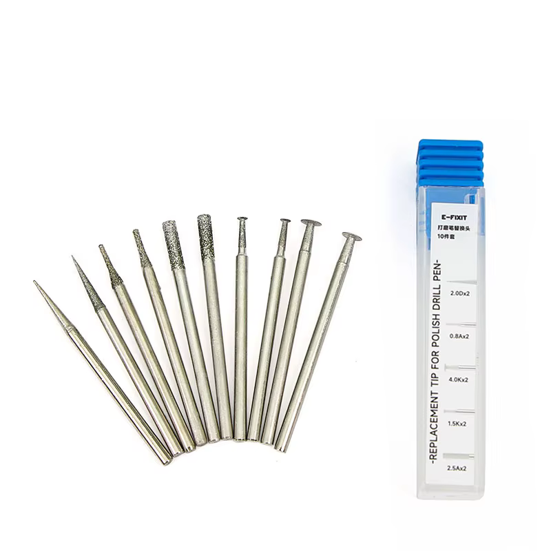 Stylo de meulage électrique 10 pièces/ensemble