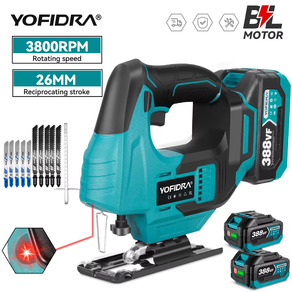 YOFIDRA – scie sauteuse électrique sans balais