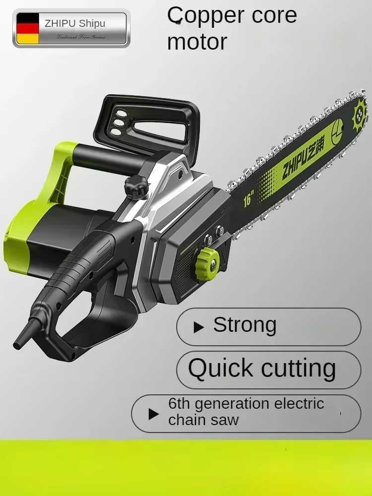 Tronçonneuse électrique de qualité professionnelle 220 V pour couper le bois de chauffage et plus encore