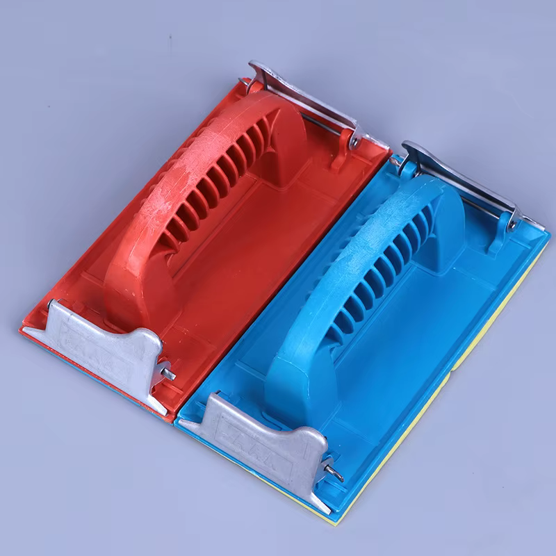 Support de papier abrasif avec poignée ergonomique
