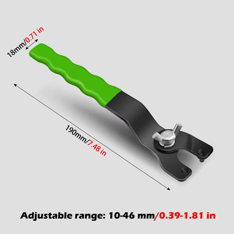Meuleuse d'angle réglable enveloppée