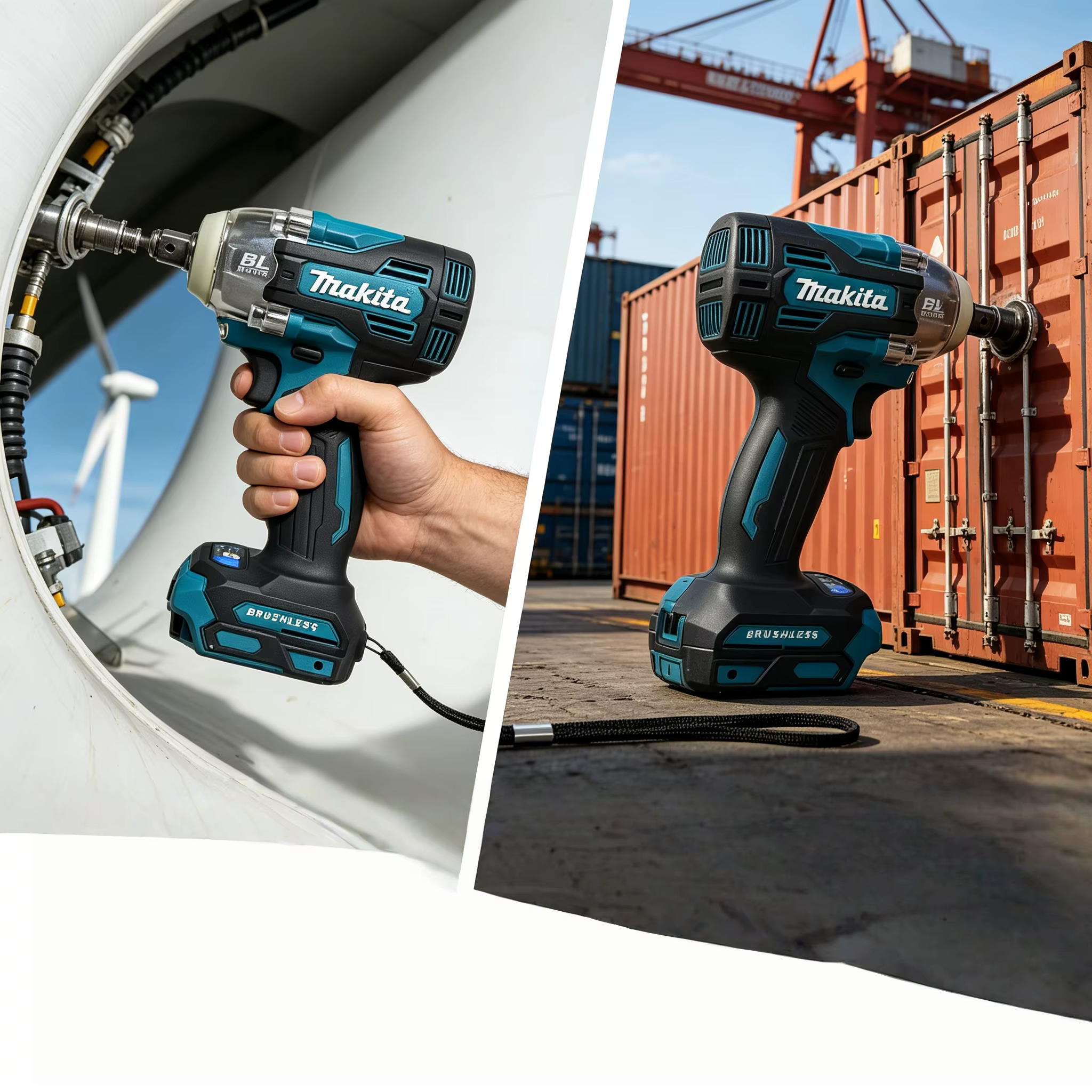 Makita TW004G Perceuse-visseuse sans balais 18V et tournevis électrique