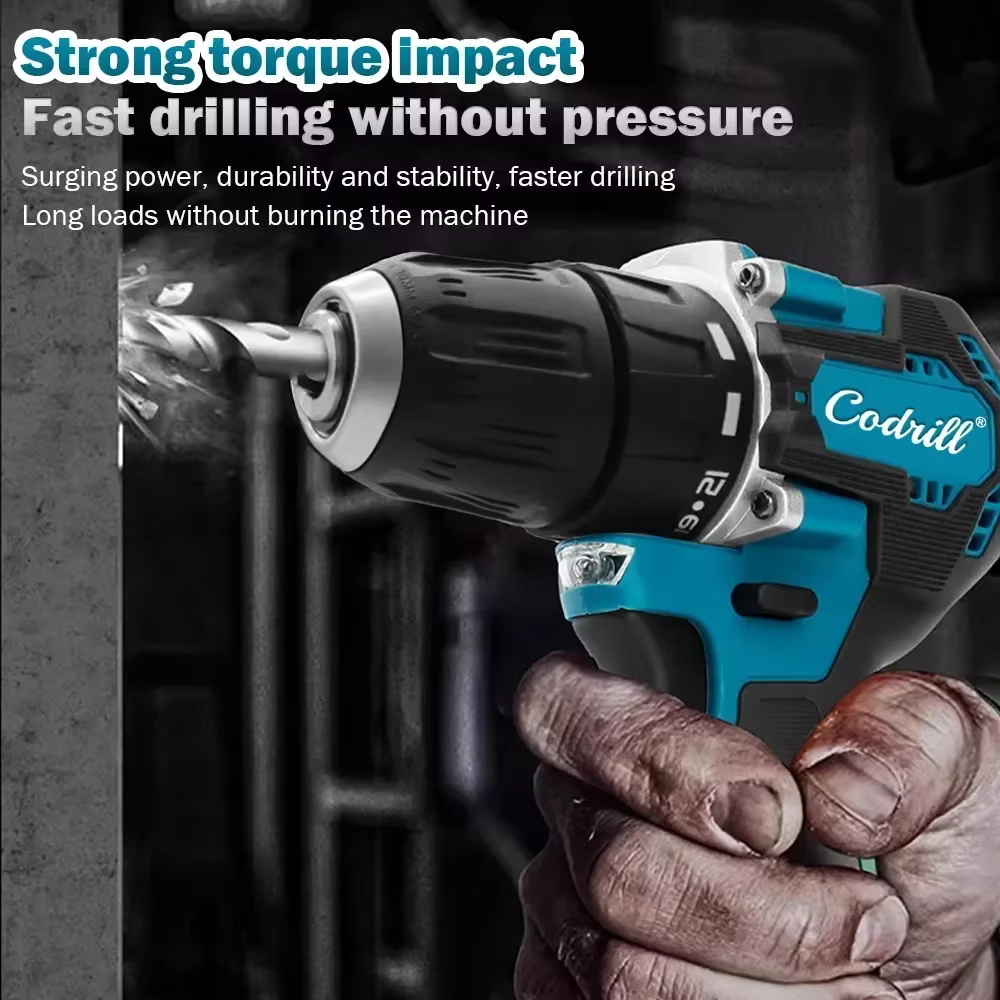 Perceuse-visseuse sans fil Makita DDF487 18V Lithium Brushless ergonomique pour la pose et les réparations de matériel