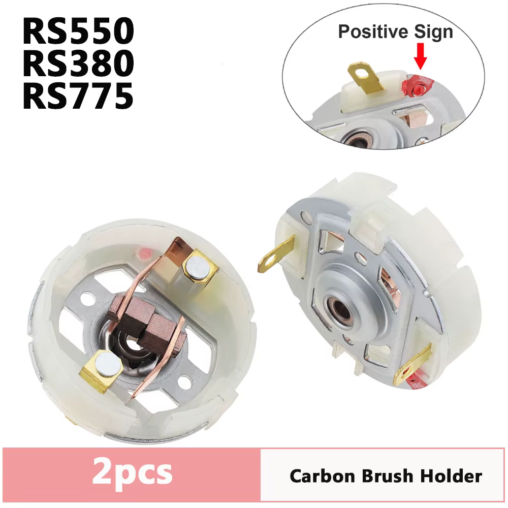 Porte-brosse en carbone pour moteur RS550 RS380 RS775