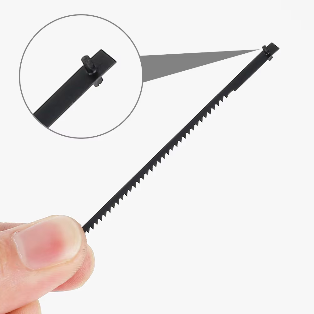15 pièces lames de scie à chantourner extrémité de broche 18/21/24TPI pour bricolage