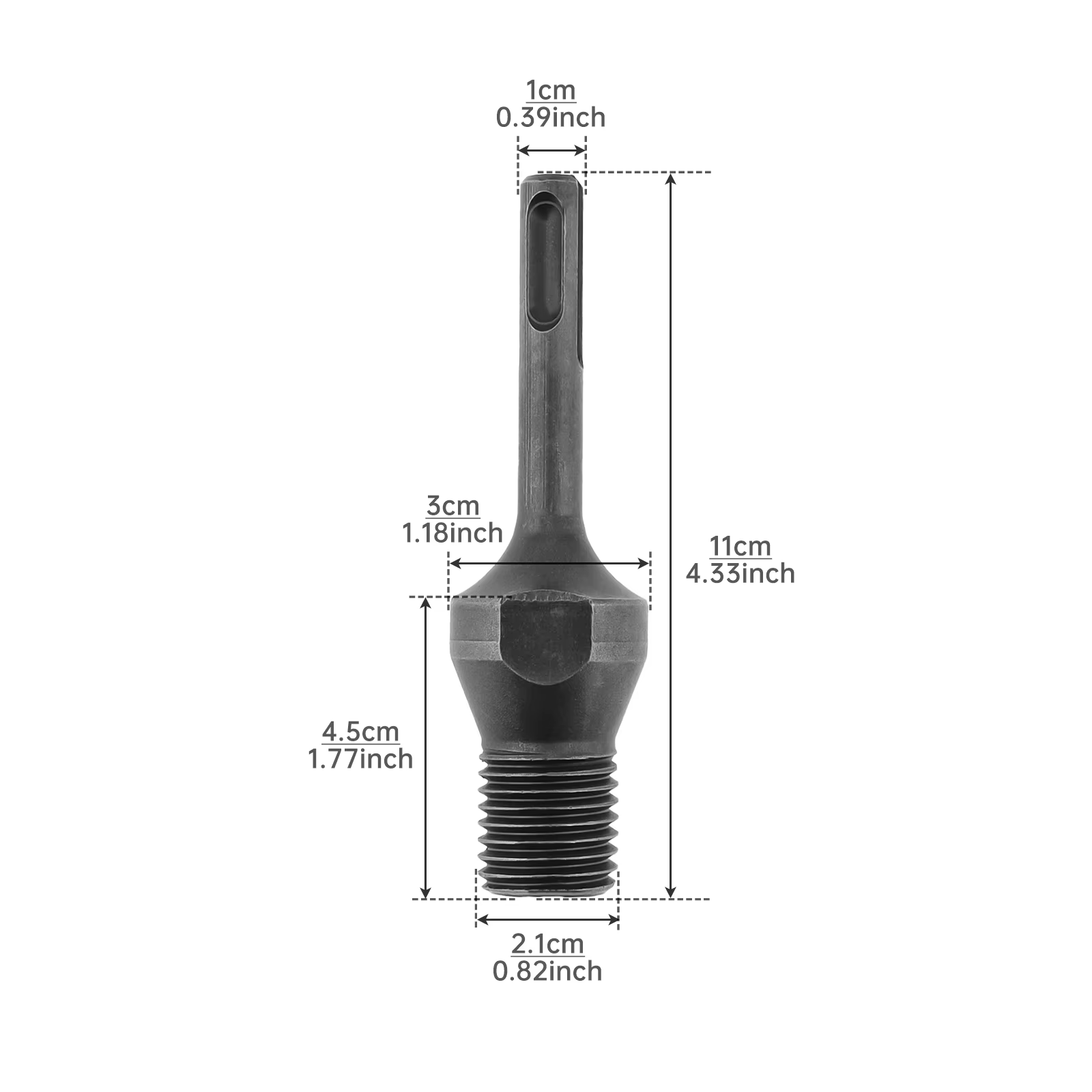 Adaptateur de perceuse M22 SDS Plus, embout à noyau de diamant, bielle à poignée ronde pour perceuse électrique de 13mm, convertisseur, outil adaptateur de foret