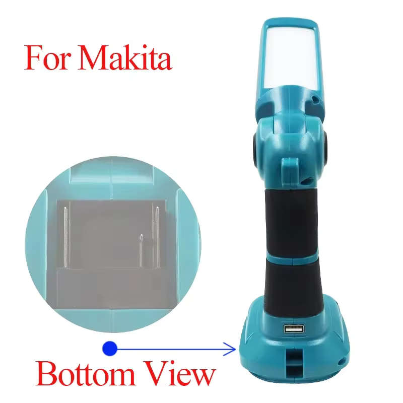 Li-ion outils accessoire lampes de travail lampe de Table pour Makita pour Bosch pour Milwaukee pour Dewalt pour Ryobi 18V batterie au Lithium