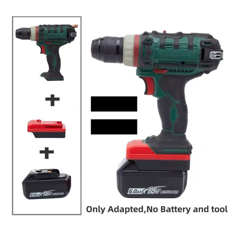 Adaptateur de batterie Makita 18V/Parkside pour convertisseur d'outils Makita/Lidl PARKSIDE X20 (outils