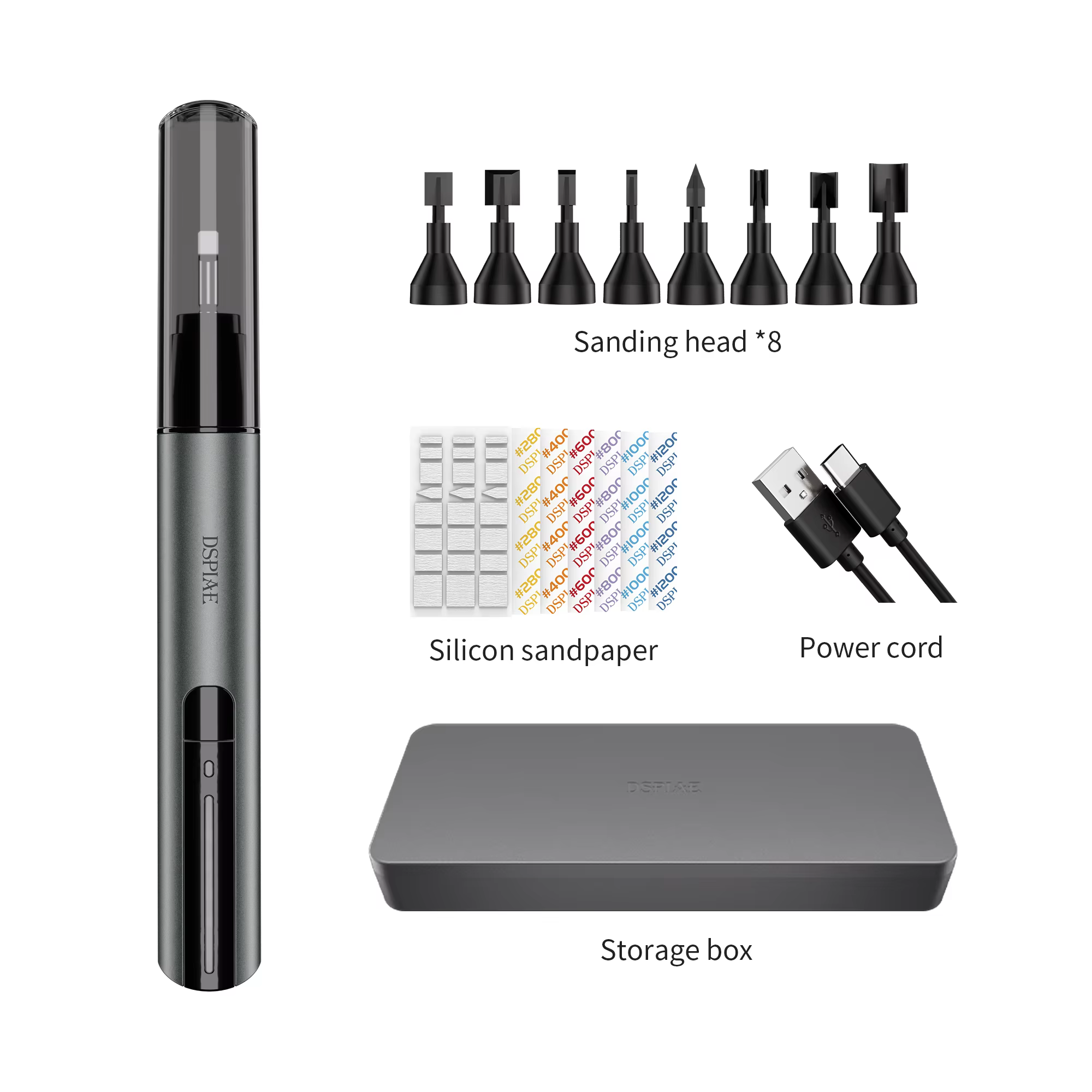Ponceuse Électrique de Précision DSPIAE ES-A Pro 30W