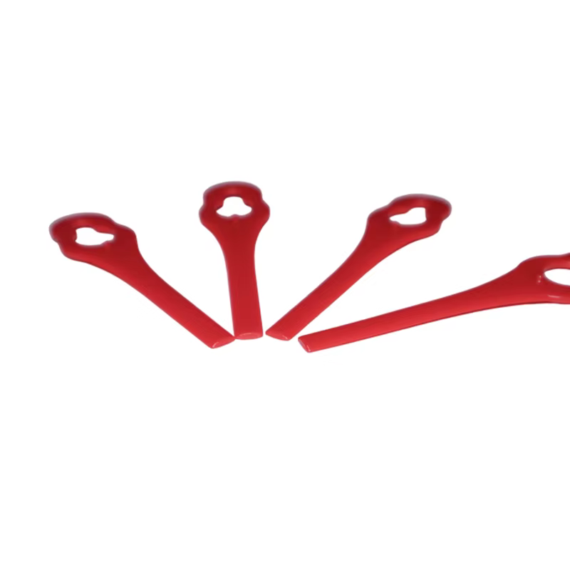 Lame de rechange en plastique rouge pour tondeuse à gazon Florabest