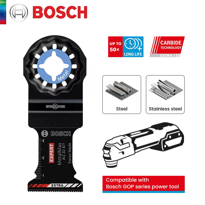 Bosch Starlock accessoires Expert Metalmax AIZ 32 AIT lame de scie 32X91mm lames