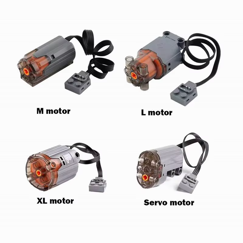 MOC Power Functions M L XL Servomoteur Pièces Électroniques Compatibles 8883 88003 8882 88004 Composants Techniques Mécaniques