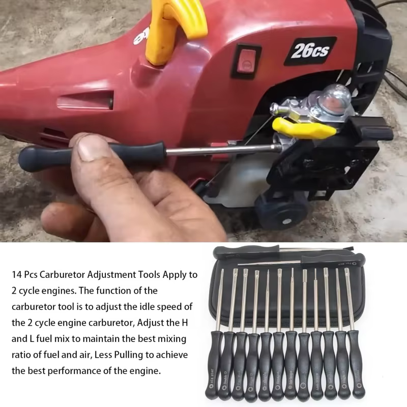 Kit d'outils de réglage de carburateur