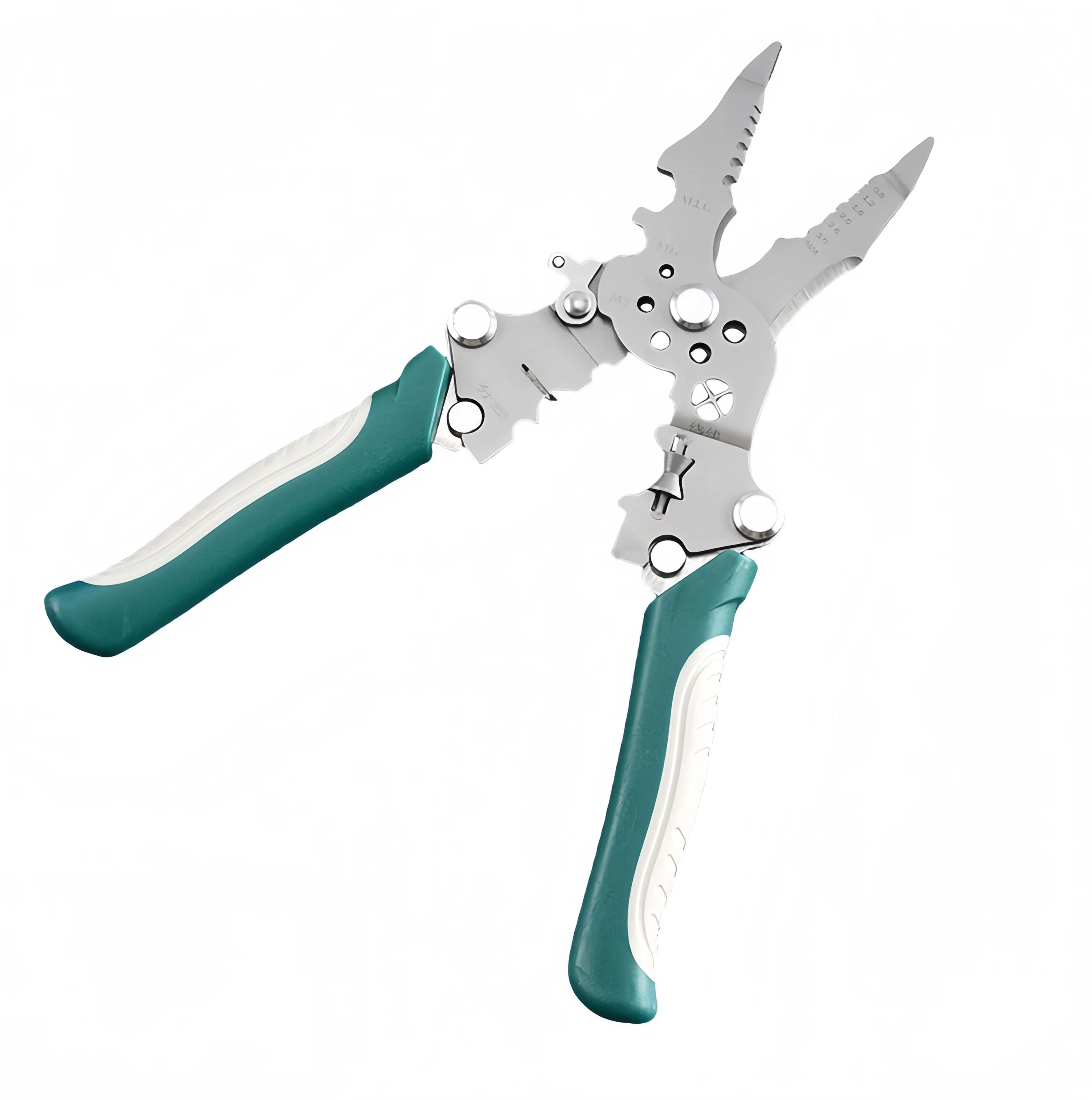 Pince multifonction pliable pour dénuder