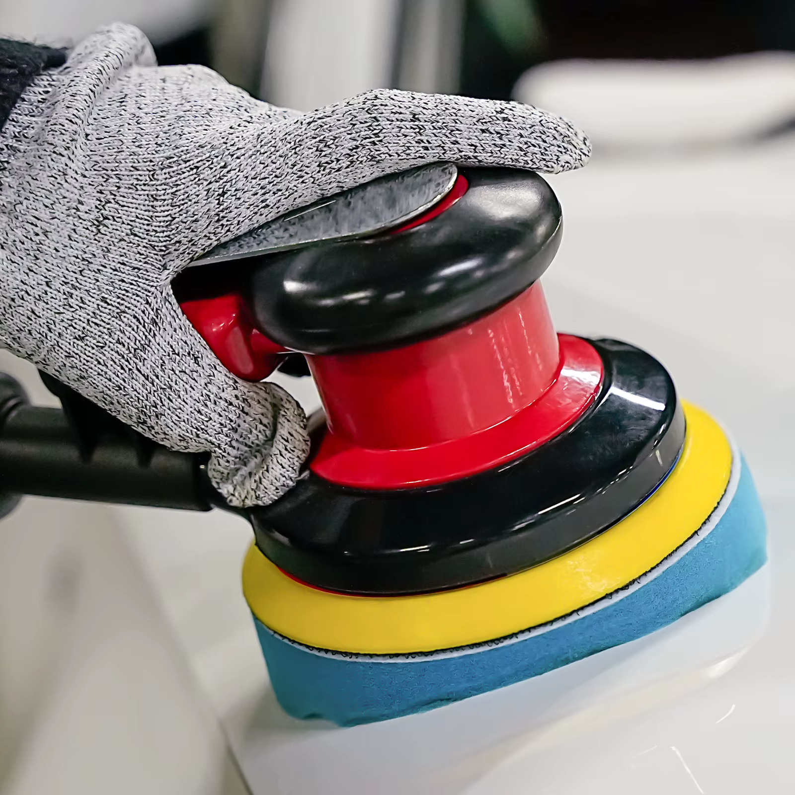 Ponceuse pneumatique de 5 pouces