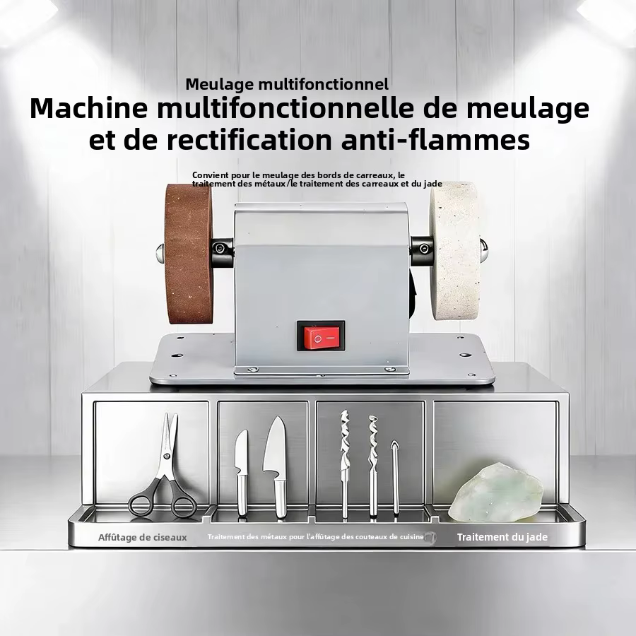 Mini meuleuse électrique de table