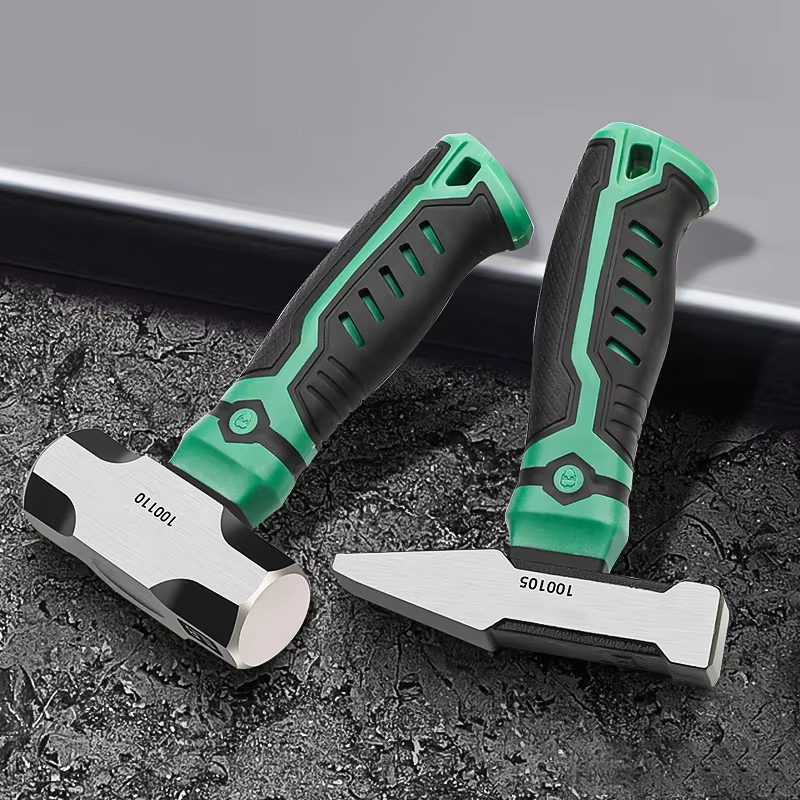 Mini marteau multifonctionnel en acier au carbone, outil de travail, usage domestique, marteau à griffes antidérapant, marteau de montage antichoc